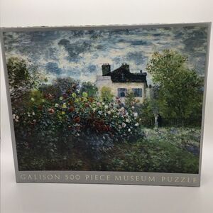 New in box Gallison 500 Piece Monet Puzzle